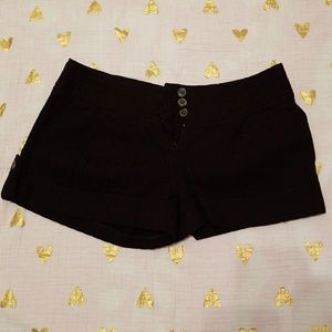 Black Dressy Shorts XoXo